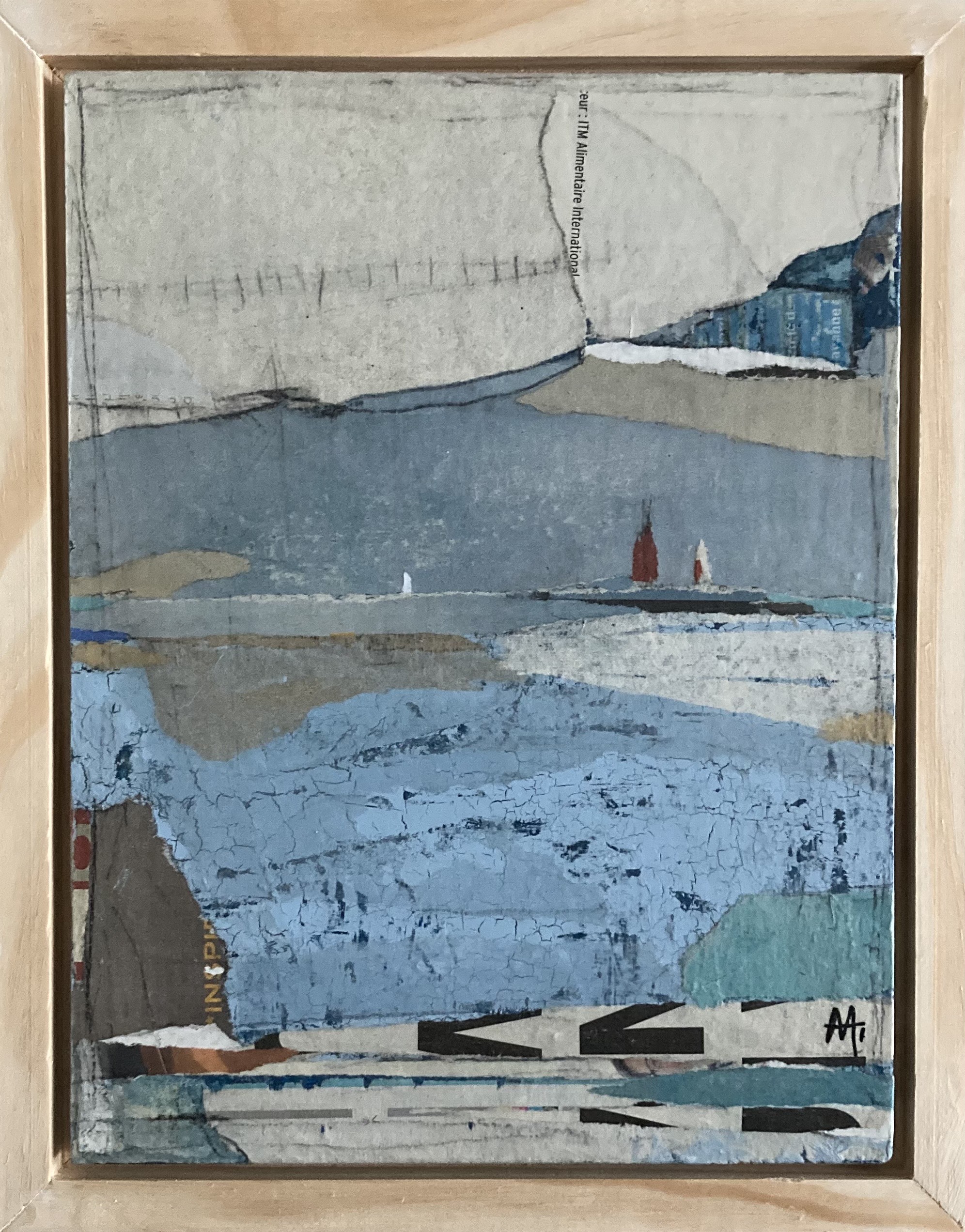 Paysage Bleu